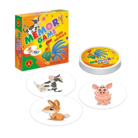 GRA ZABAWKA PAMIĘĆ ZWIERZĘTA DOMOWE GRA KIESZONKOWA , ALEXANDER
