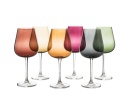 KIELISZKI DO WINA 540 ml SMOKEY MIX KOLOR 6 szt , ARDEA