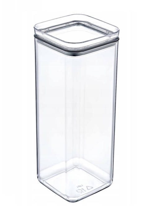 POJEMNIK CRYSTAL NA ŻYWNOŚĆ 2 L. PRODUKTY SYPKIE ZAMYKANY , EASYFORM