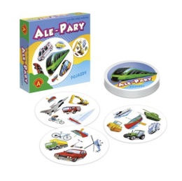ZABAWKA GRA ALE PARY- POJAZDY , ALEXANDER