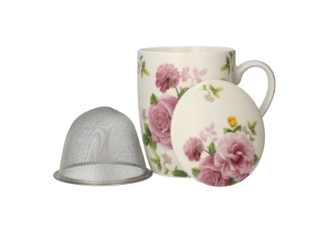 ZESTAW KUBEK Z ZAPARZACZEM KIAWTY 350 ml ORAZ POKRYWKĄ CR3-19 , LIVELLO